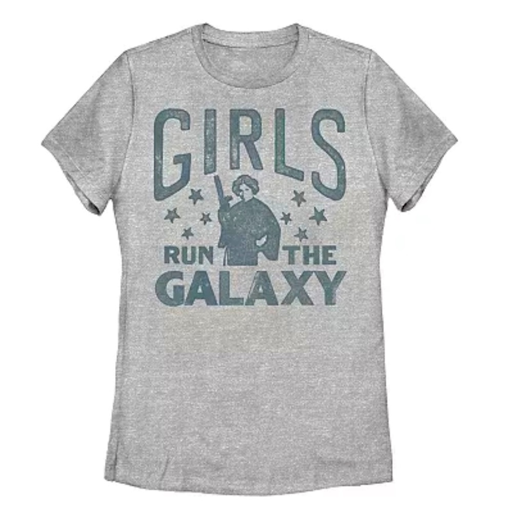 Princess Leia “Girls Run the Galaxy” T-Shirt